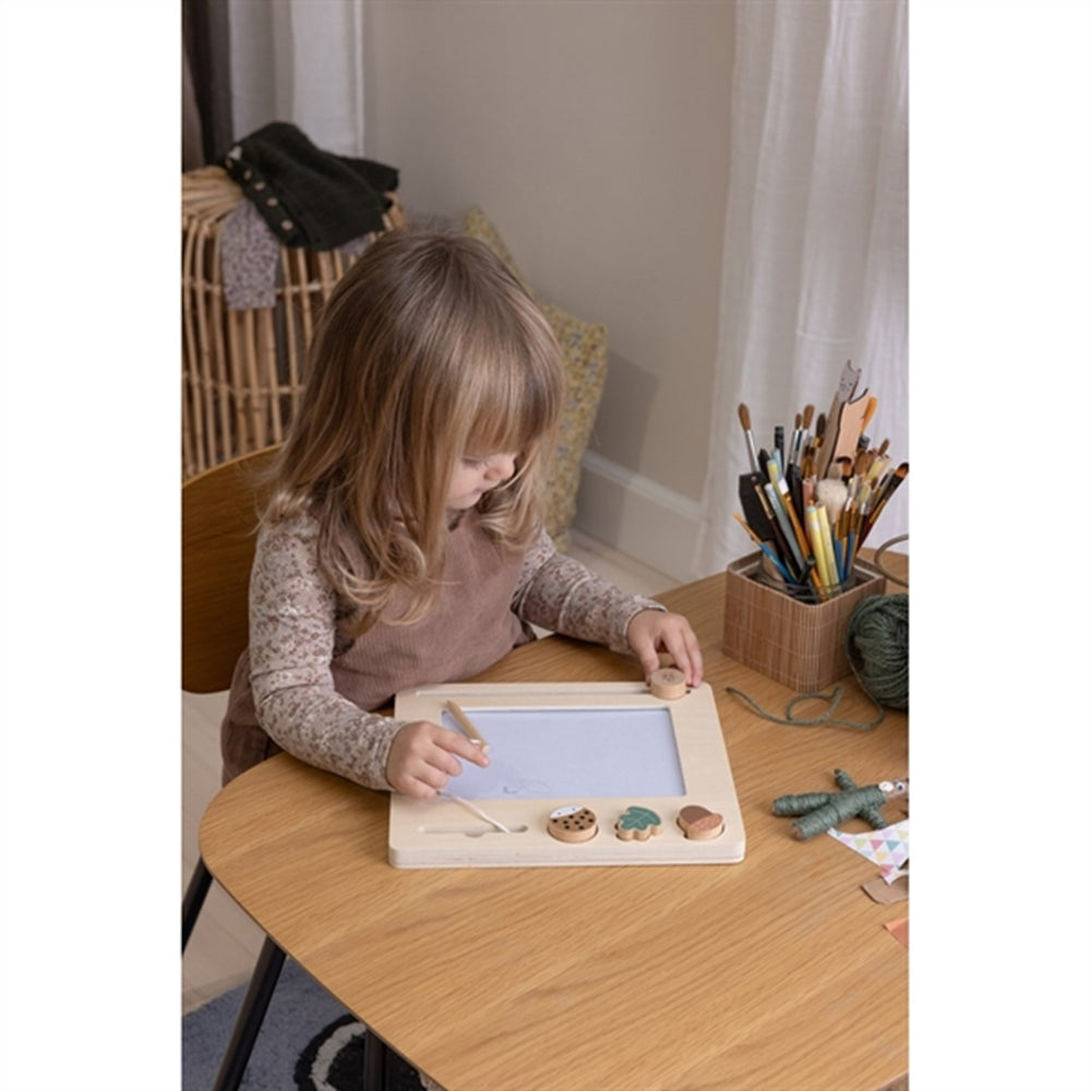 Tegnetavle Magnetisk Woodland - Sebra → Luksusbaby.dk