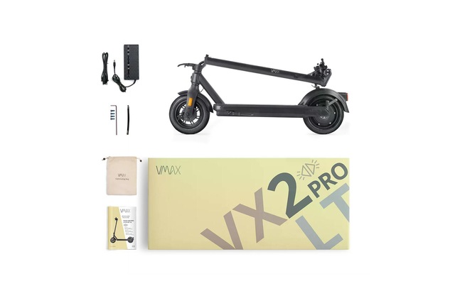VMAX E-Scooter »VX2 Pro LT-B, mit Blinker« 20 km/h 35 km