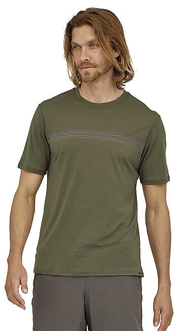 PATAGONIA - TS MC CAP COOL MERINOS GRAPHIC M