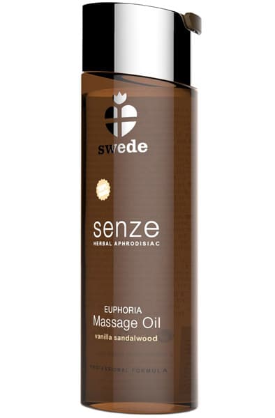 Senze Euphoria Massage Oil Vanilla Sandalwood 75ml Massasjeolje