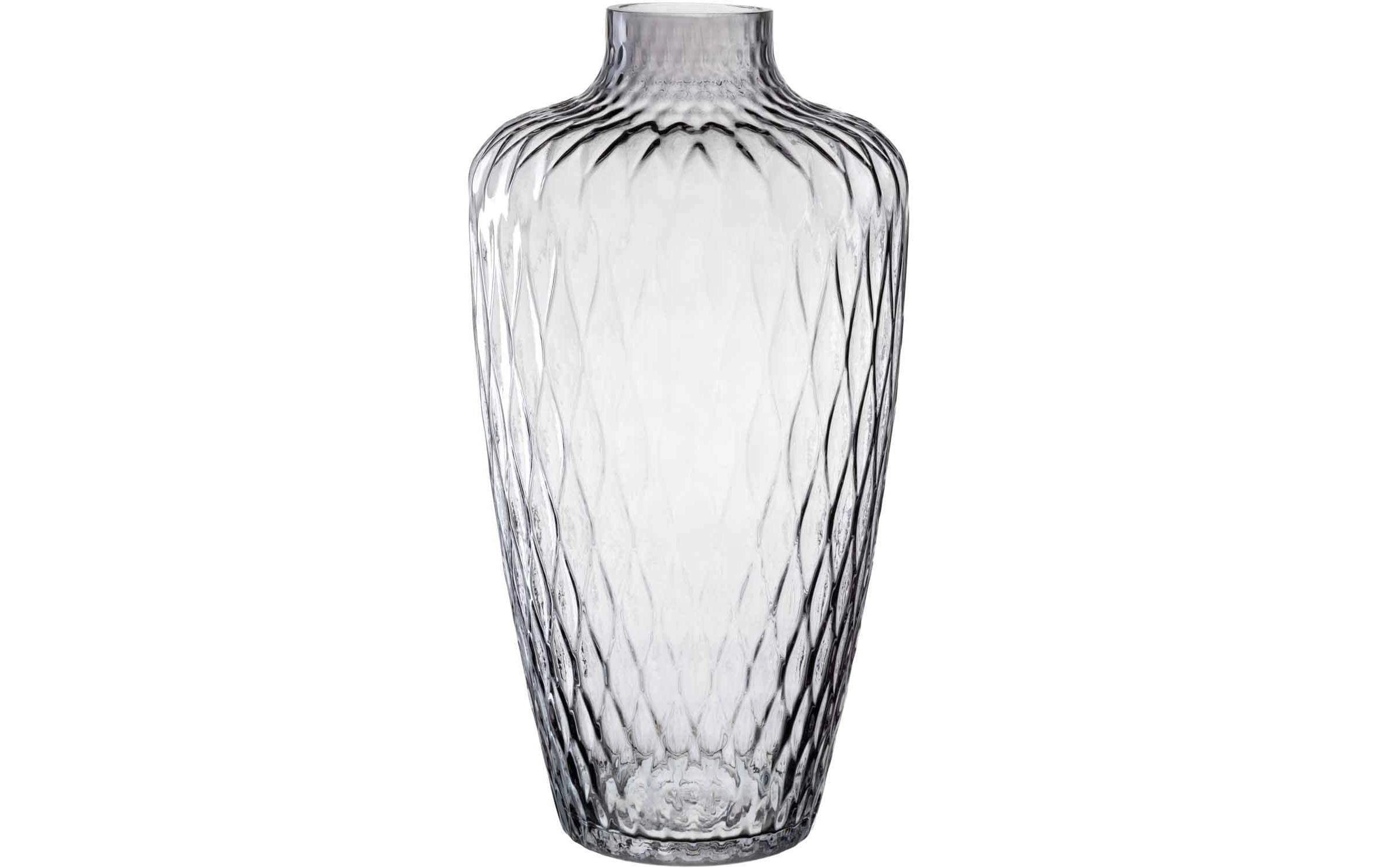 Vase Giulia Grau, 20 x 39 cmTischlicht