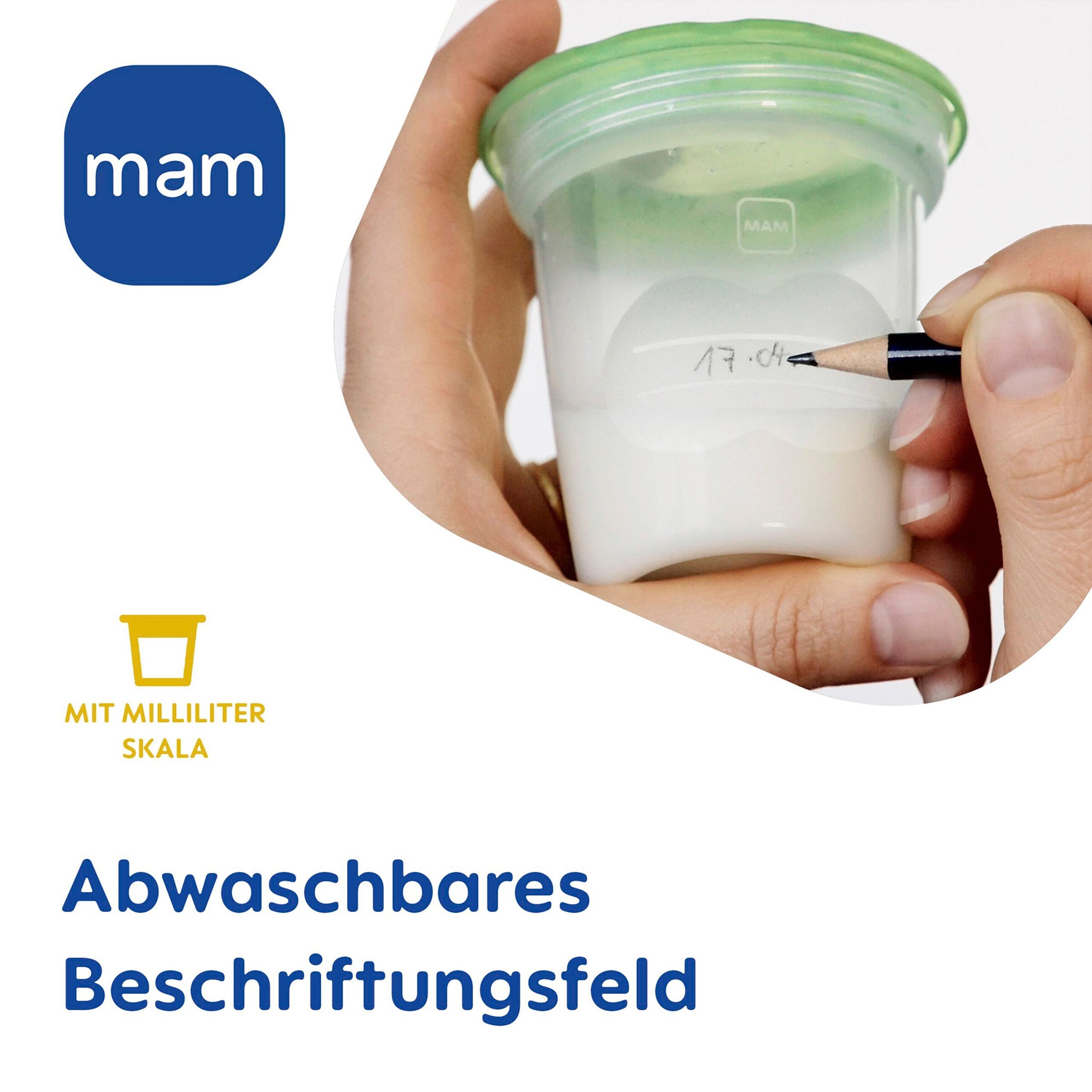 MAM 5er-Pack Aufbewahrungsbecher, 120ml