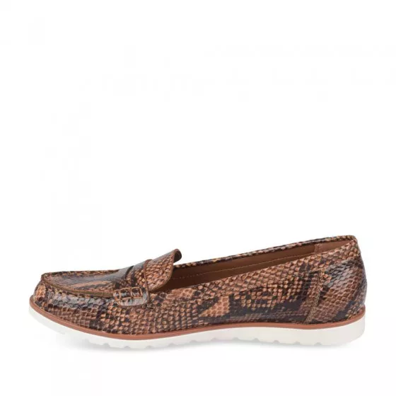 Mocassins MARRON VIA DONNA