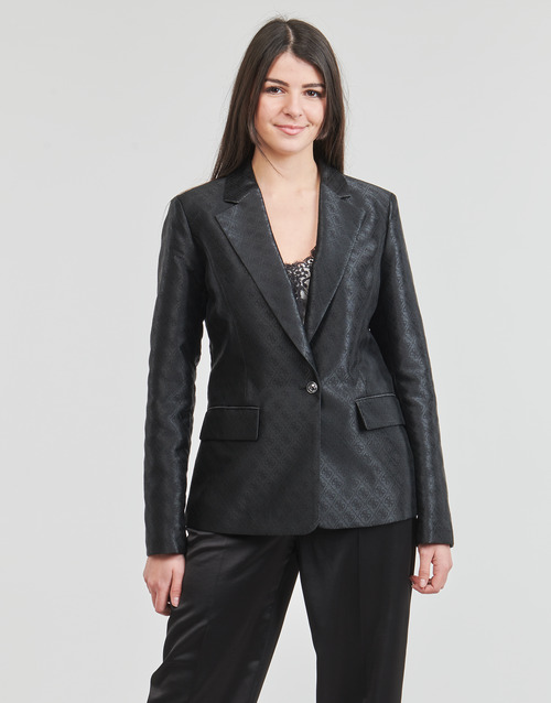 Guess - DILETTA LOGO BLAZER - Noir