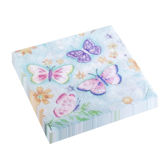 16 Servietten - Schmetterling - Flutter - ca. 33 x 33 cm