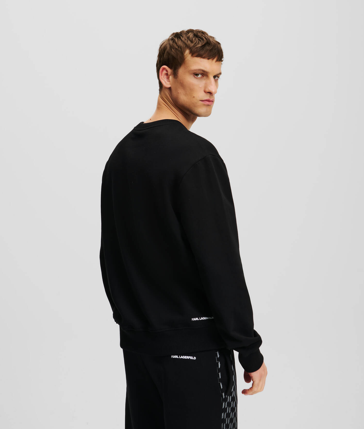 SWEAT-SHIRT EFFET DEGRADÉ KL MONOGRAM