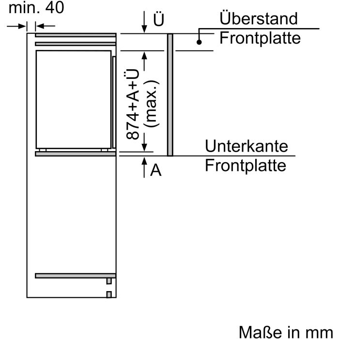 Siemens Einbau-Kühlautomat iQ500 KI22LADD1