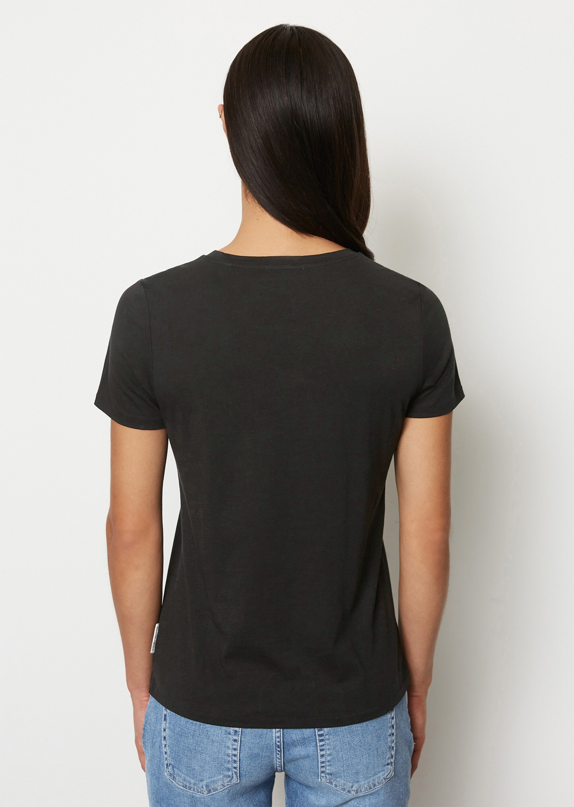 Rundhals-T-Shirt regular aus Organic Cotton