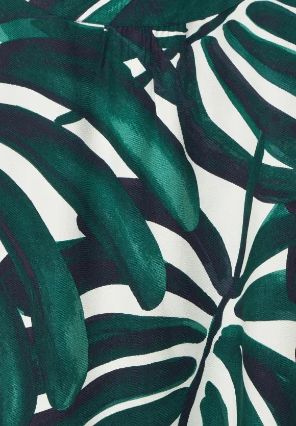 Ärmelloses Printkleid - lagoon green