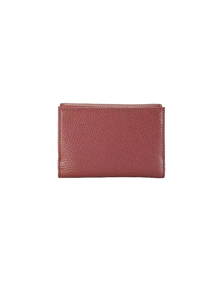 COCCINELLE Geldbörse METALLIC SOFT rot