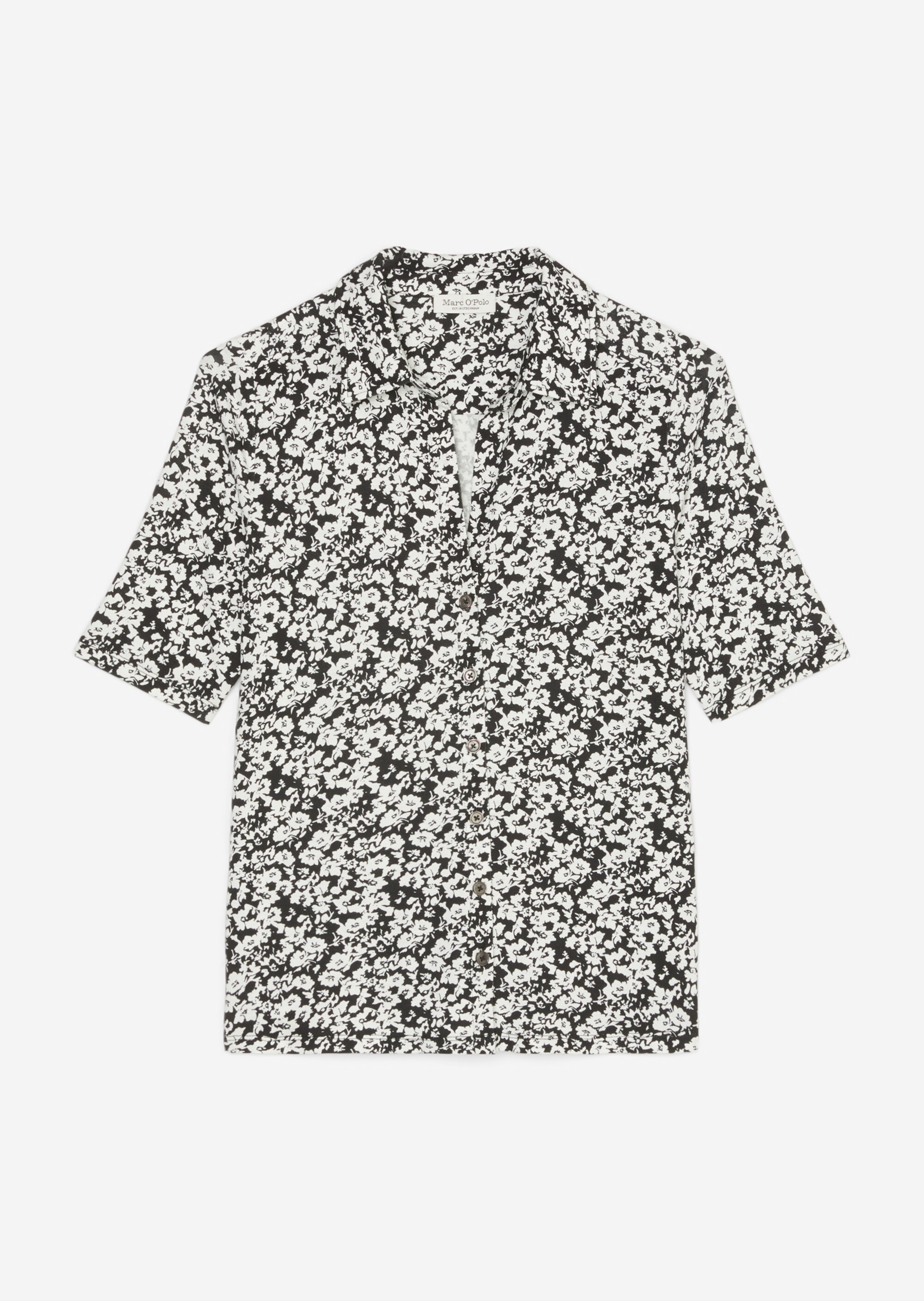 Jerseybluse regularaus LENZING™ ECOVERO™