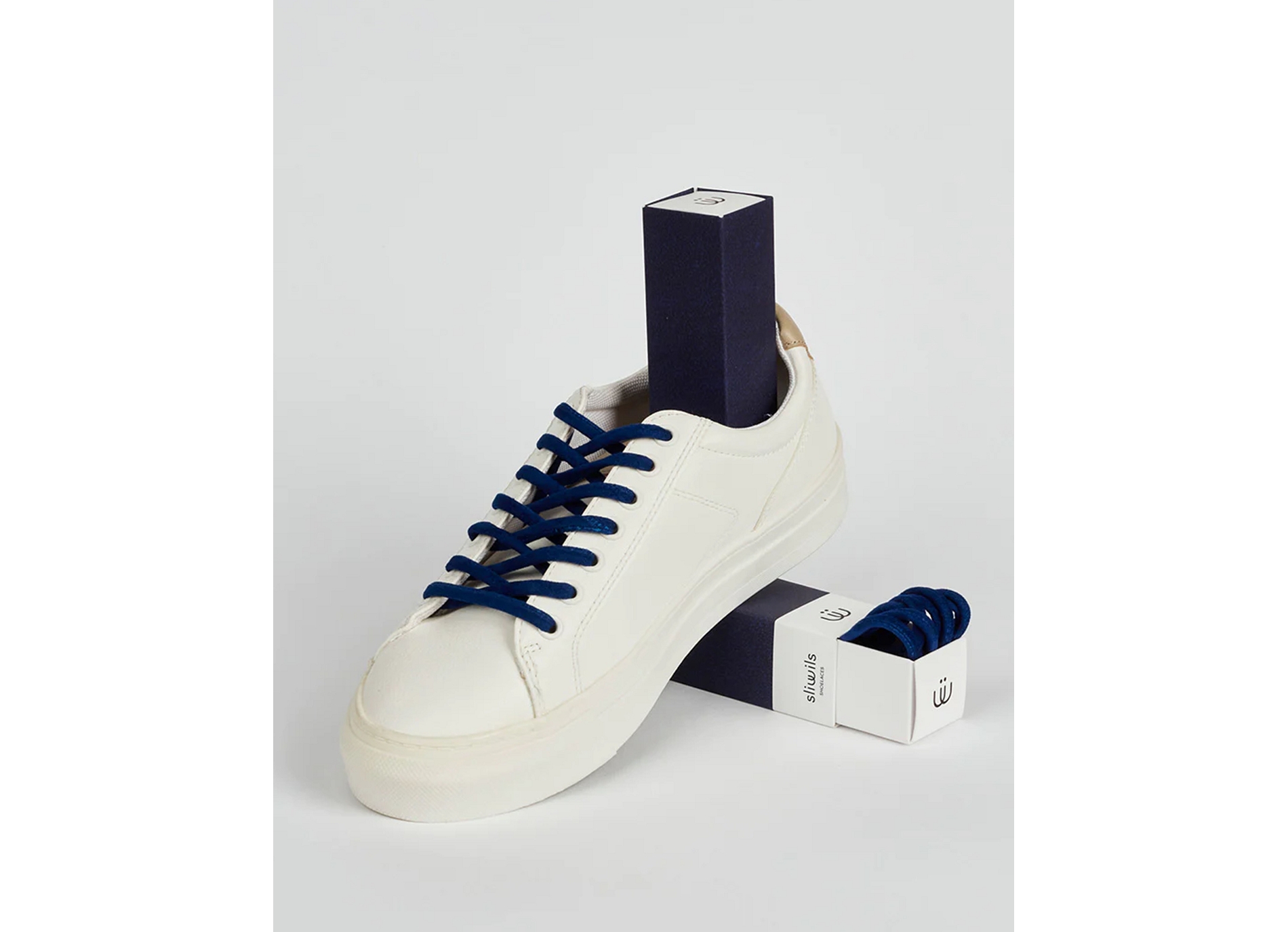 Lacets cool bleu