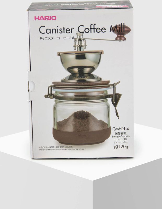 Hario - Canister - Koffiemolen - Bruin - Keramische Maalschijf
