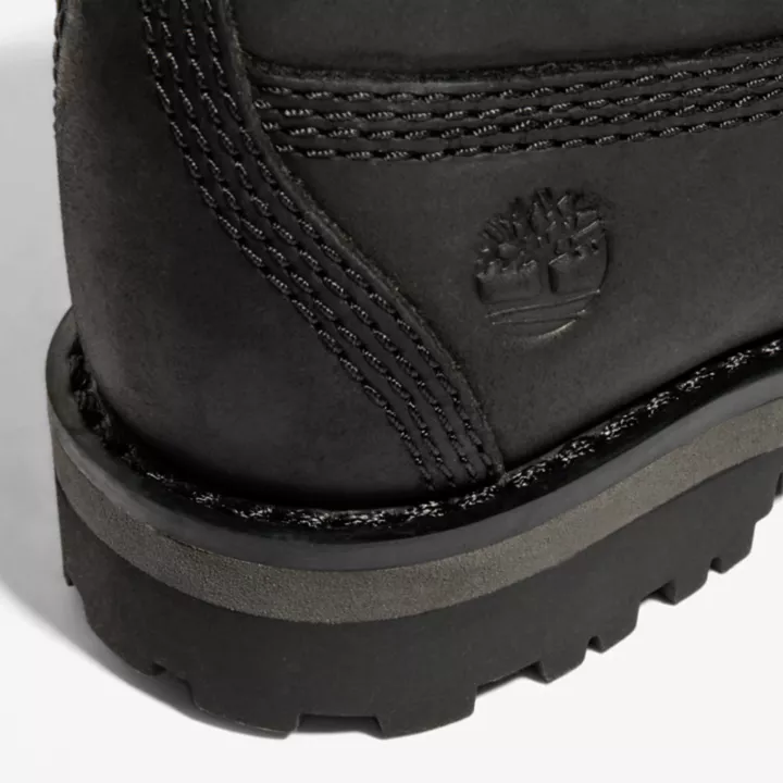 Bottine 6-Inch Courma Kid à zip latéral pour tout-petit en noir
