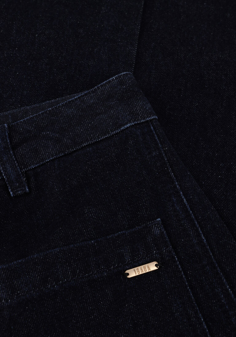 donkerblauwe ibana wide jeans penda