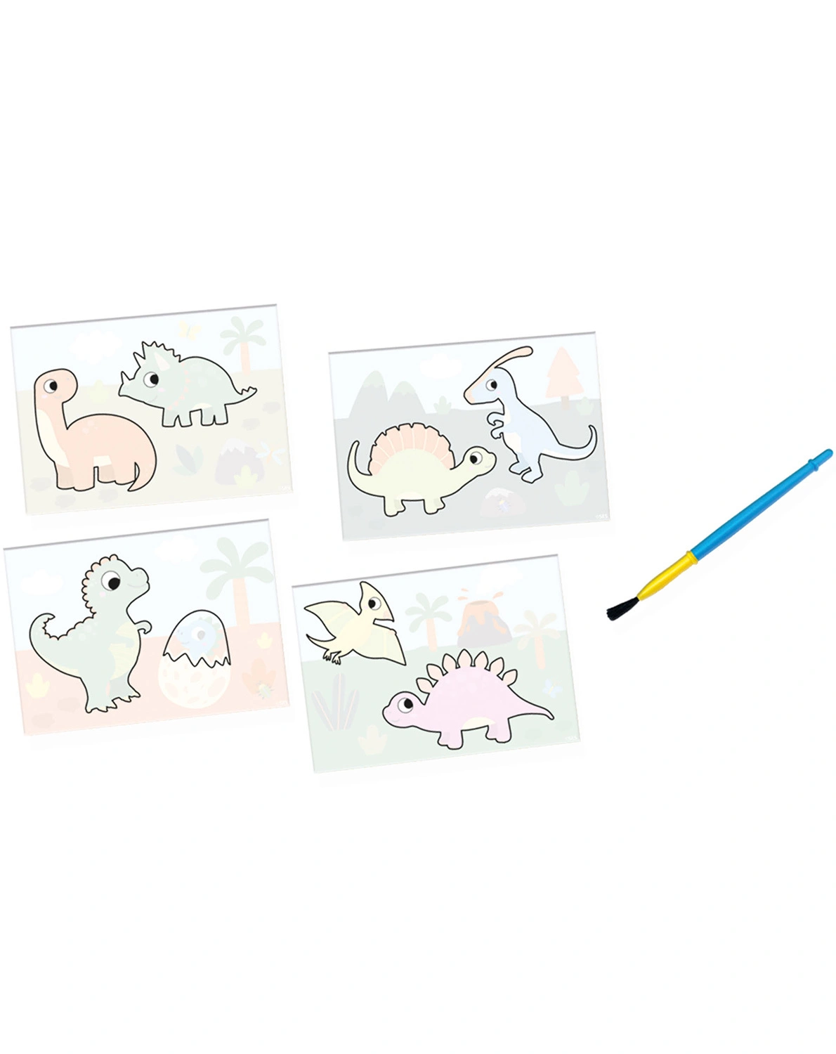 Malen mit Wasser MY FIRST - DINOS 5-teilig