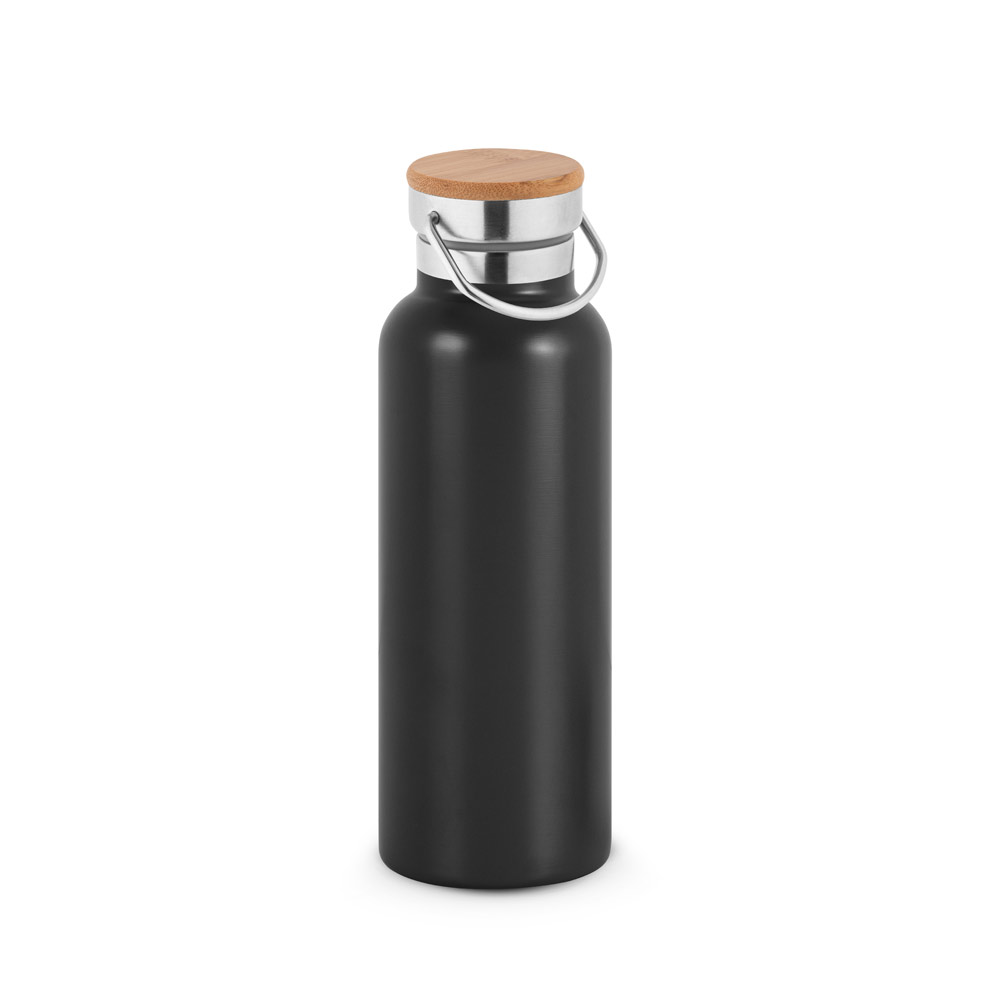 hi!dea 94602 - Gourde en acier inoxydable avec isolation sous vide 570 mL
