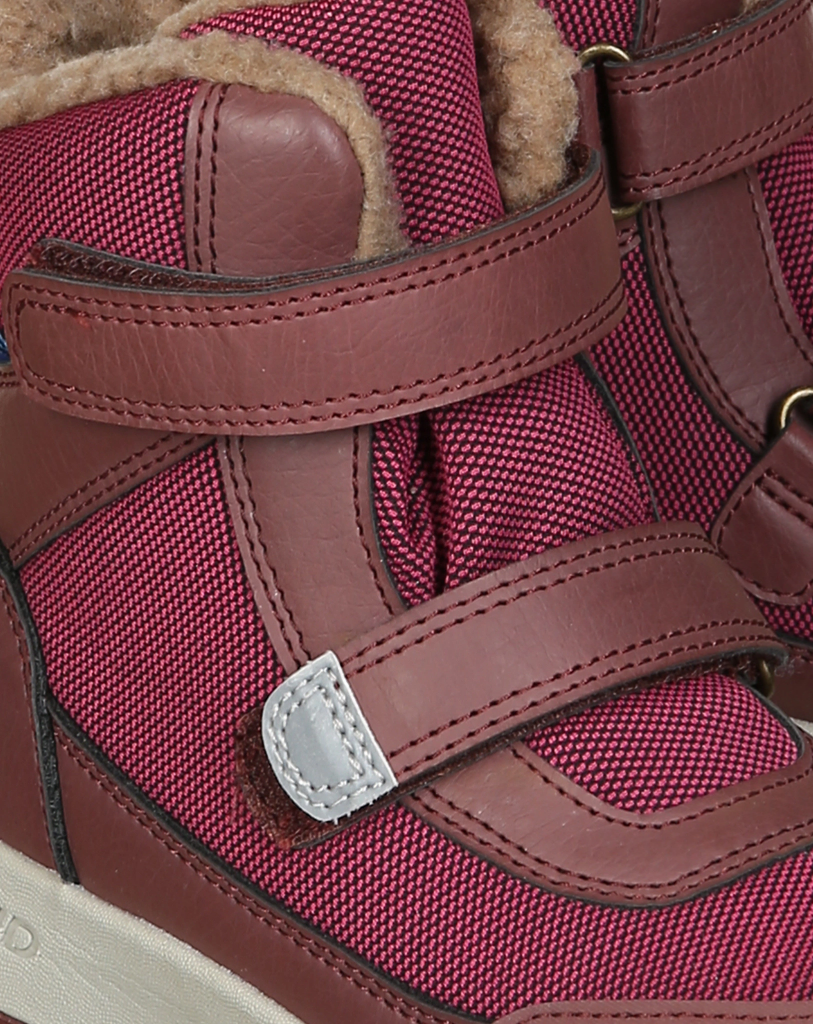 Klett-Winterstiefel LAPPI in raspberry/sable