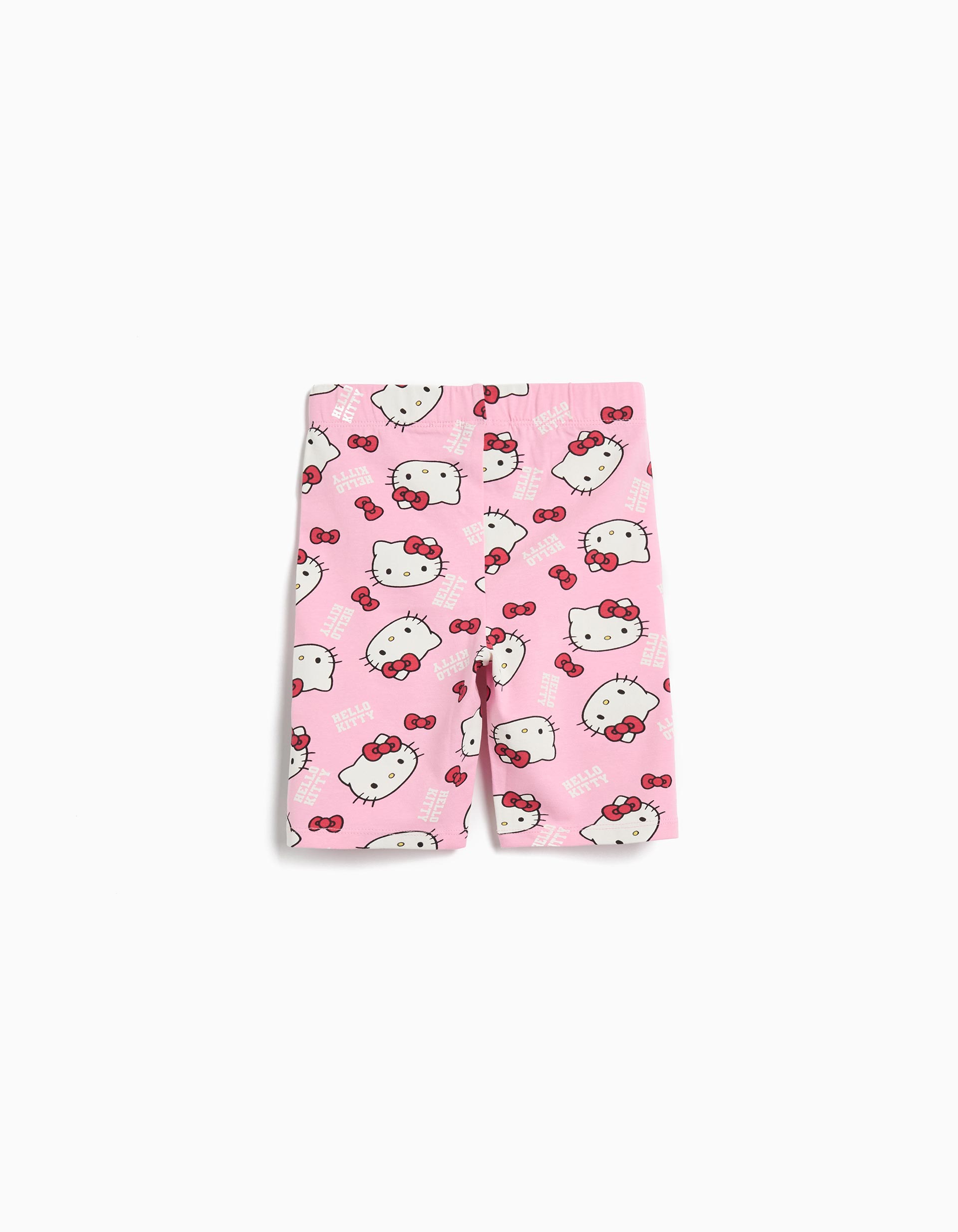 Leggings 'Hello Kitty', Menina, Rosa