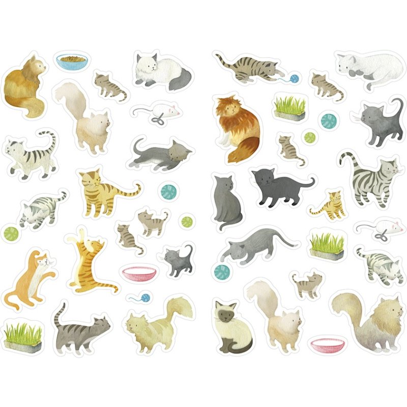 Mini stick maildor 21x16cm 12 themes varies sachet 48       planches 1692 unites