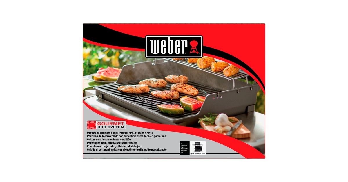 WeberGrillroosters - Spirit II 300 en Spirit 300 serie  (Zwart)