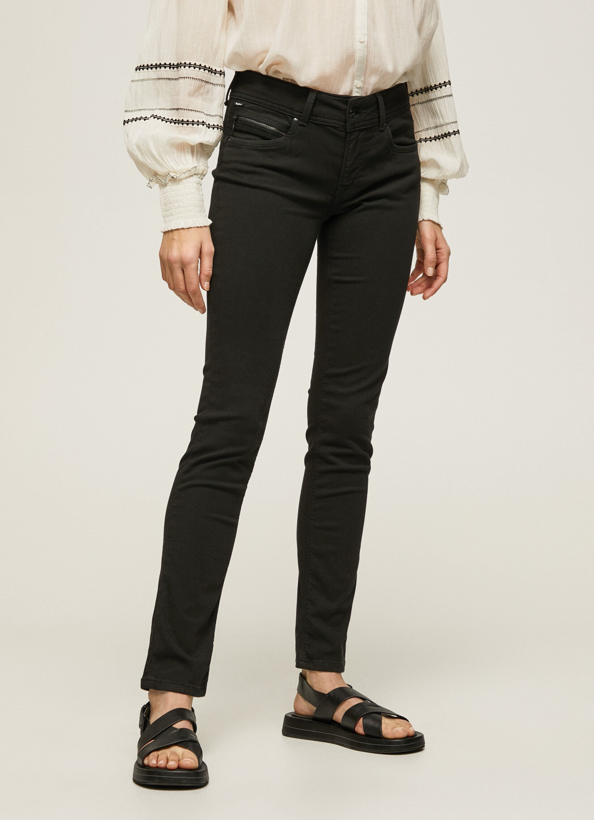 JEAN NEW BROOKE REGULAR MÉDIO SHOT - jeans