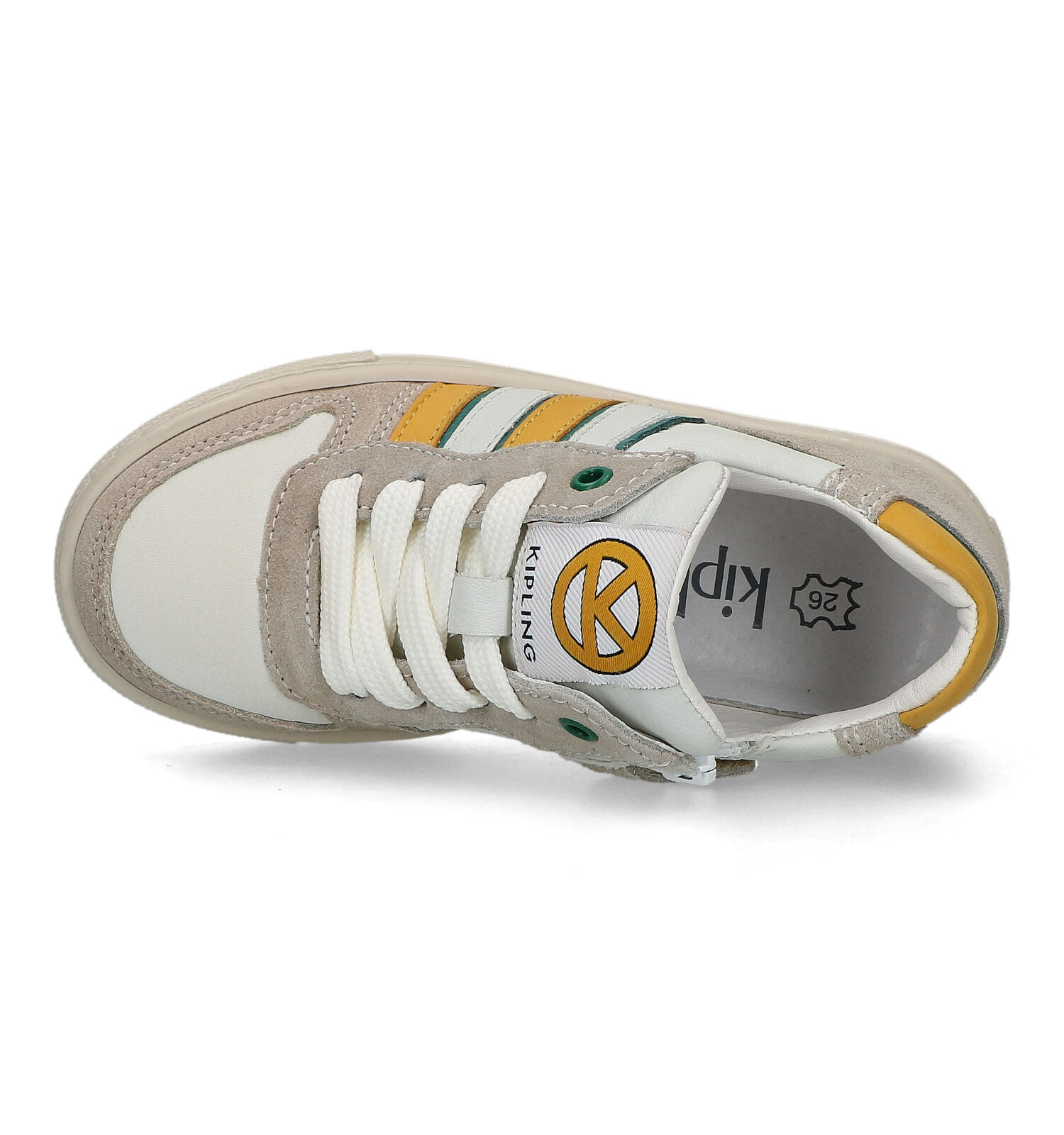 Veterschoenen beige