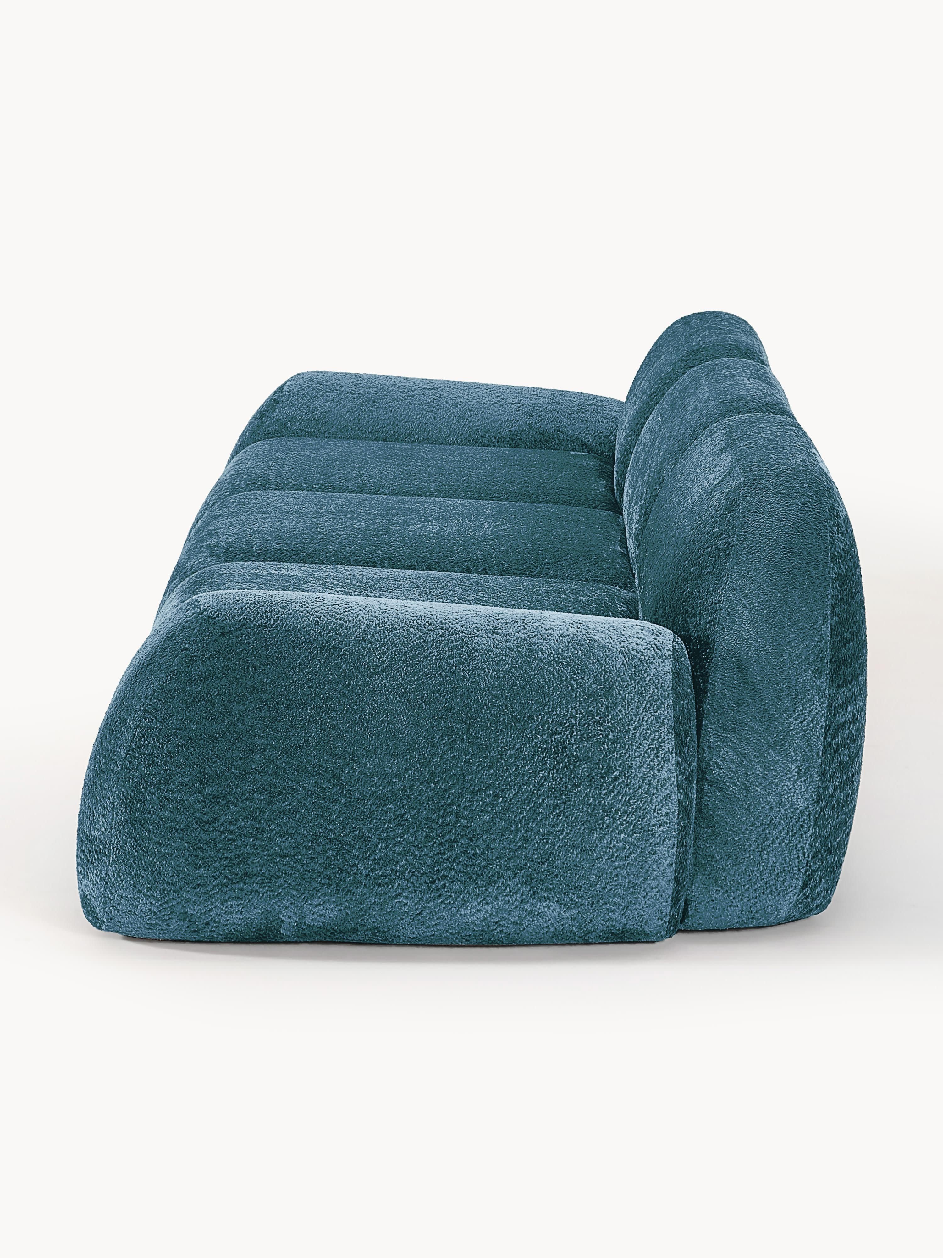 Modulaire bank Wolke (4-zits) van teddy bouclé