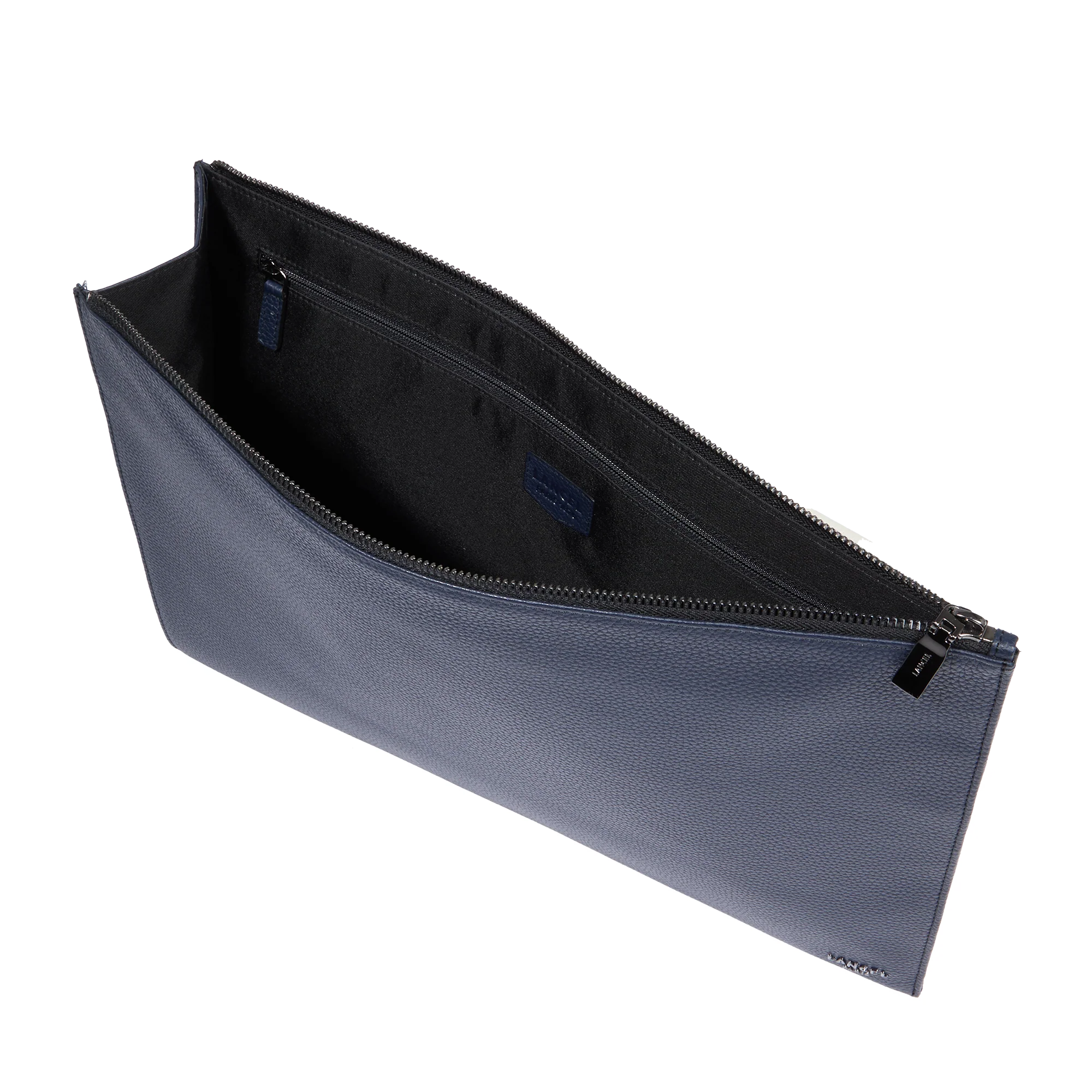 IPad 12’9 zipped pouch Come de Lancel-Bleu Marine