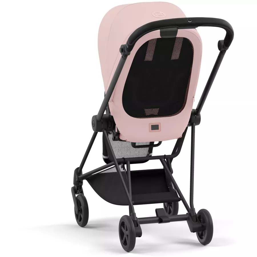 cybex PLATINUM Kombikinderwagen New Mios Matt Black Peach Pink