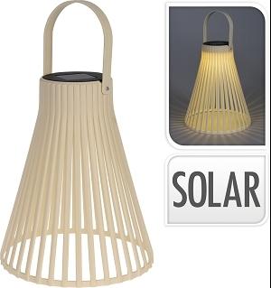 LANTERNE SOLAIRE SABLE 20X20X23.5CM