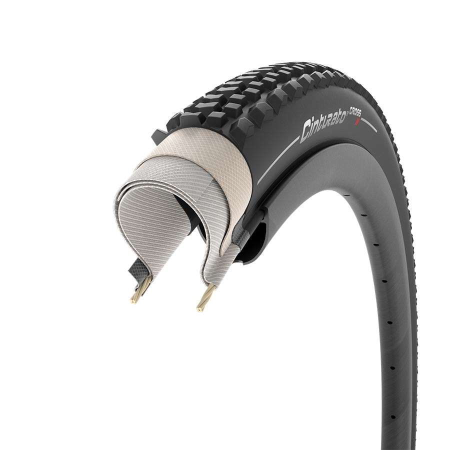 Pirelli Cinturato Cyclocross Vouwband Hard Terrain Zwart