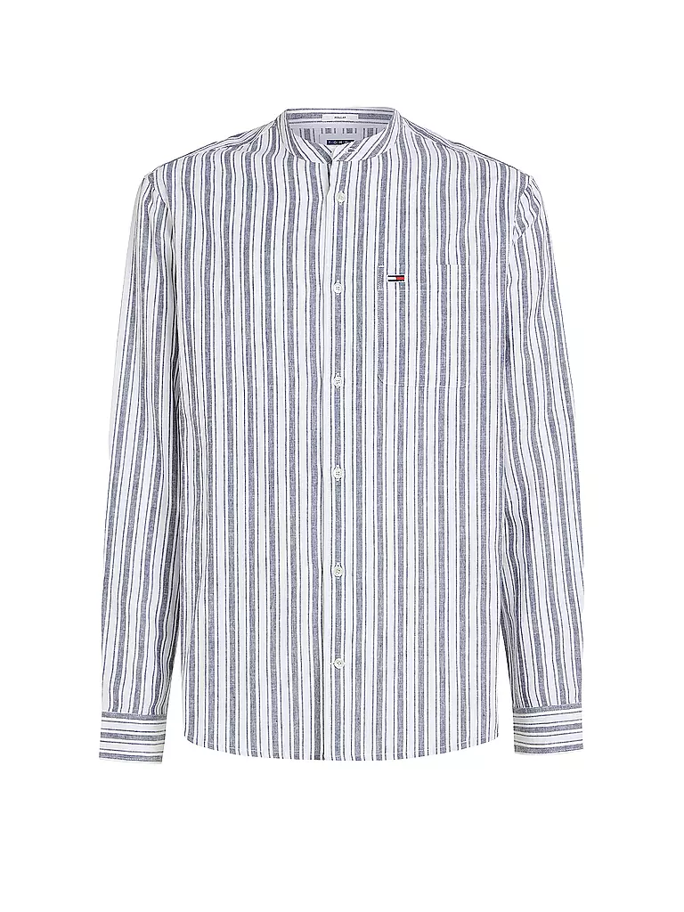 TOMMY JEANS Hemd Regular Fit  dunkelblau