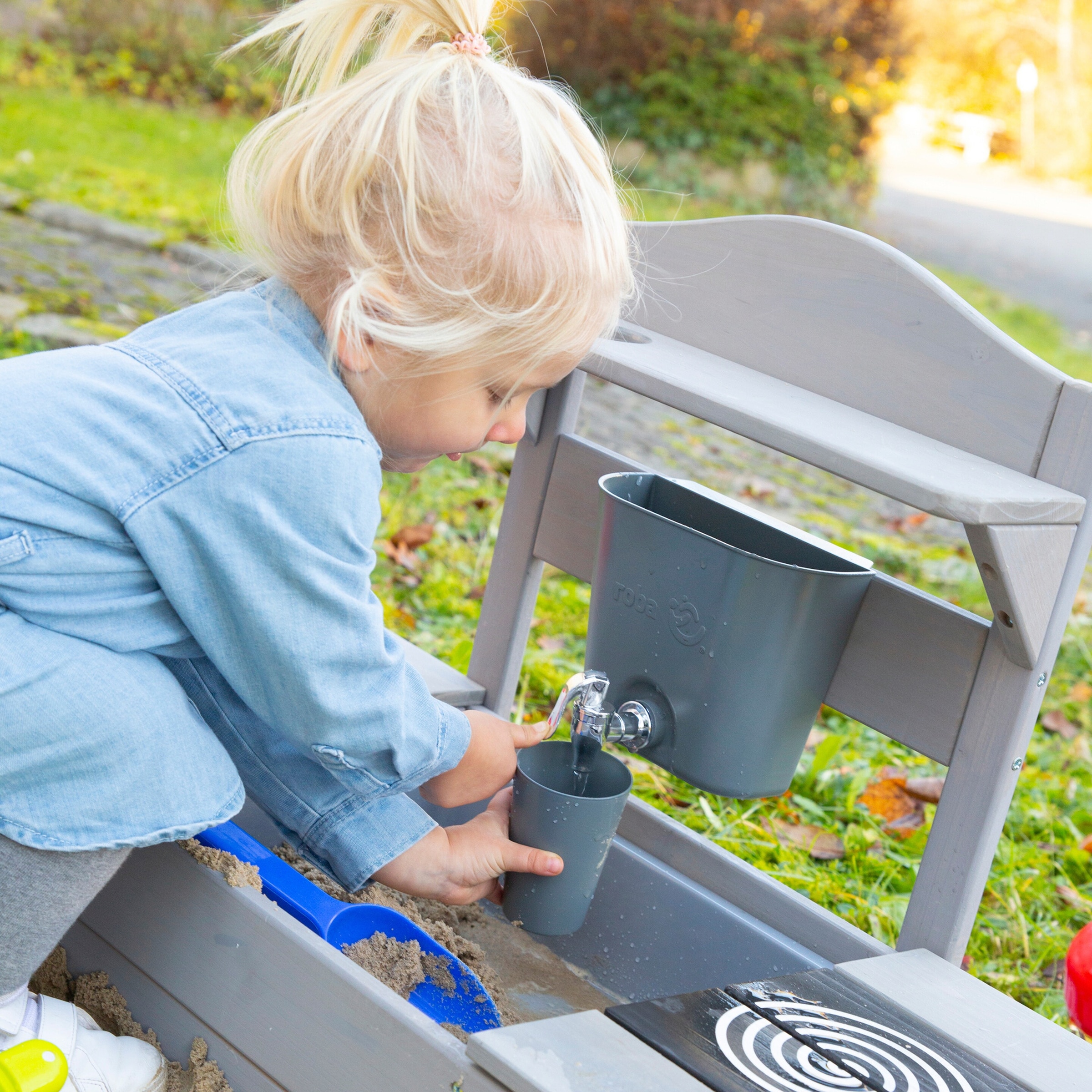 roba Mobile Spiel- und Matschküche BBQ Outdoor FSC