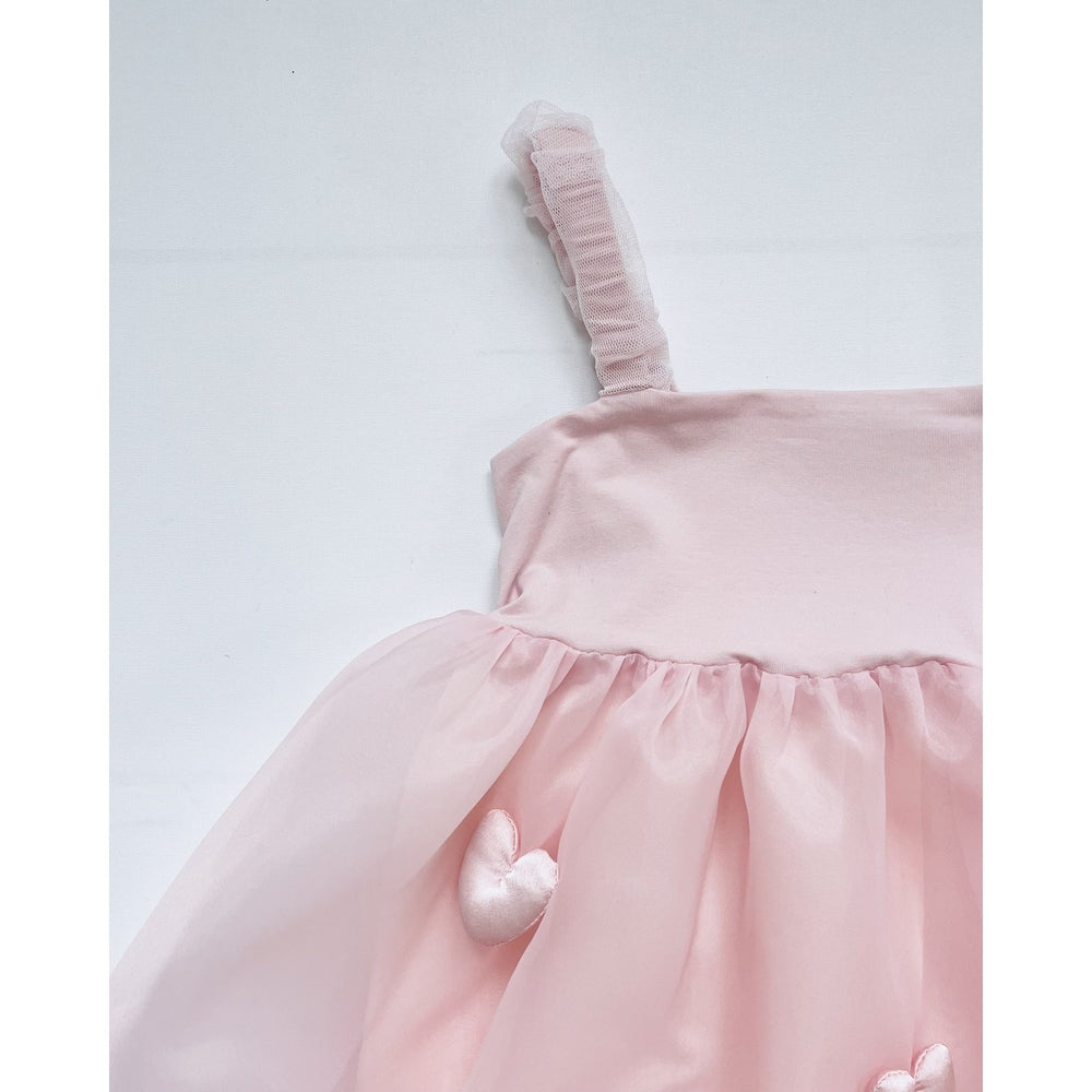 Køb Dolly by Le Petit Tom DollyPink Dolly World Heart Balloon Organza Kjole