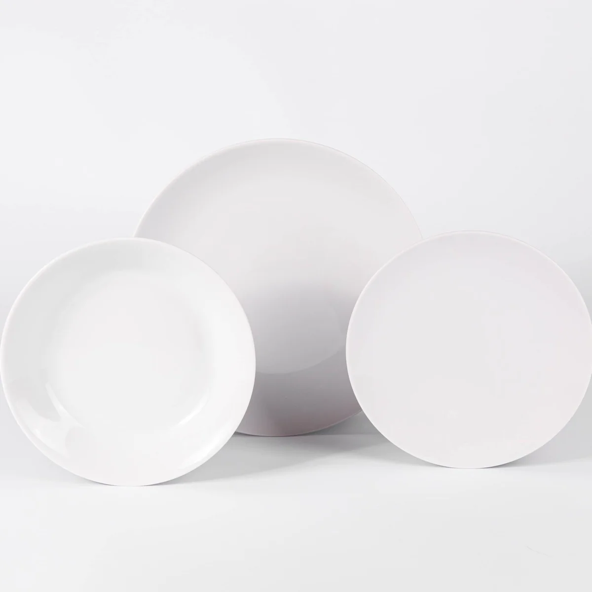 Assiette creuse ronde 19 cm blanche OGRE La Fabrique