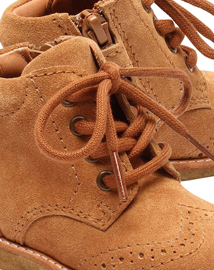 Booties TINE – FIRST STEPS in camel