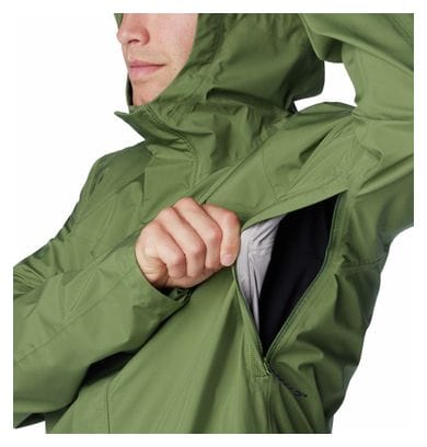 Veste Imperméable Columbia Wahkeena Falls 3L Vert