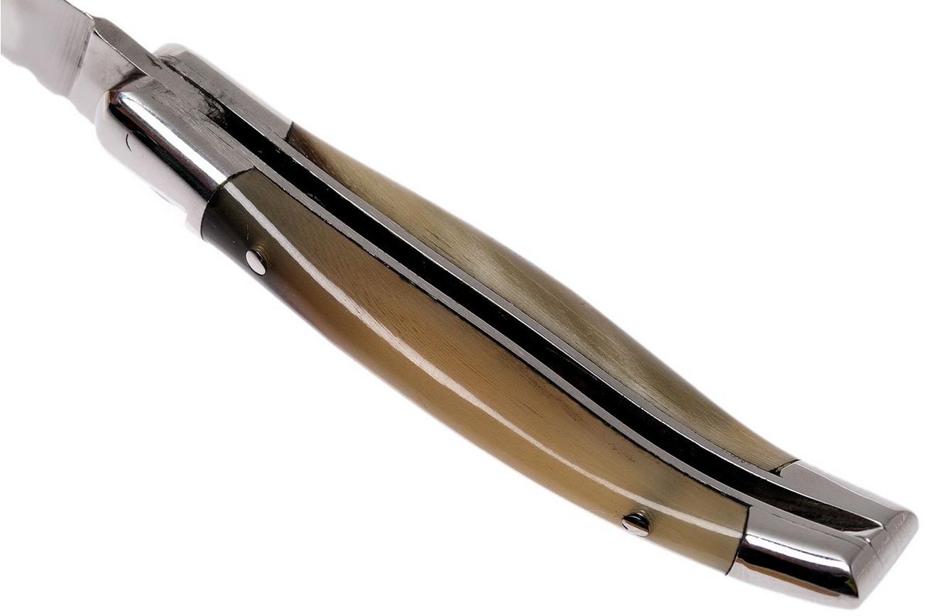 Laguiole en Aubrac zakmes 7 cm hoorn, L0207PCI-SSI1