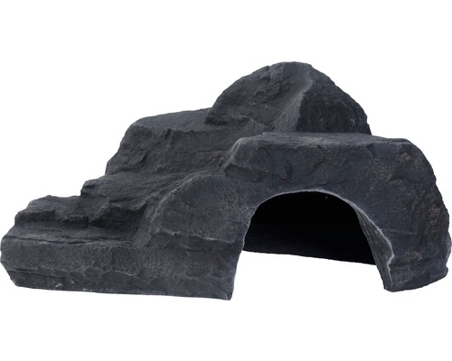 Aquariumdecoratie VARIOGART Cave XL leisteen-antraciet