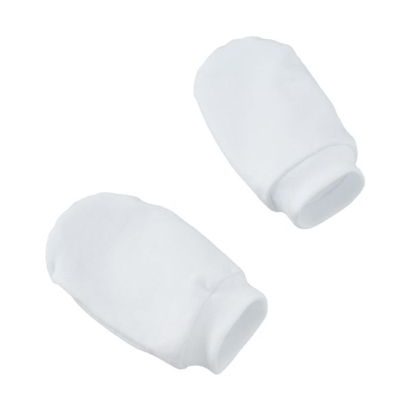 Cottonbaby Uni Krabwantjes Wit