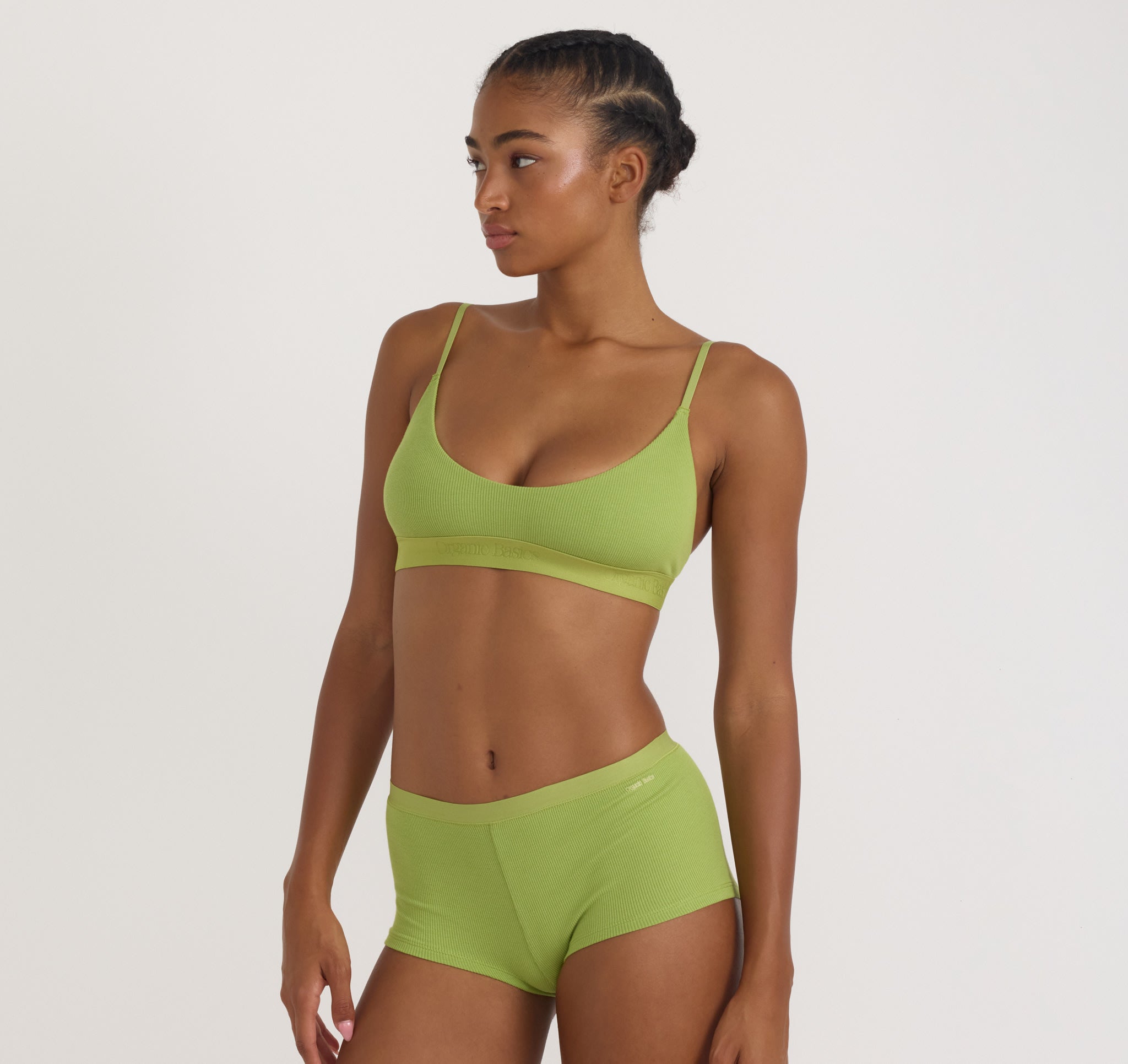 ORGANIC COTTON<br>Core Rib Shorty
