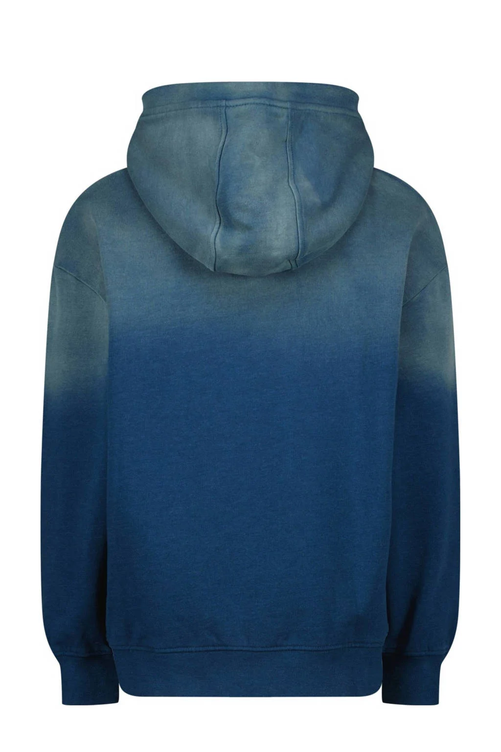 Vingino hoodie Nyx met printopdruk jeans blauw/blauw