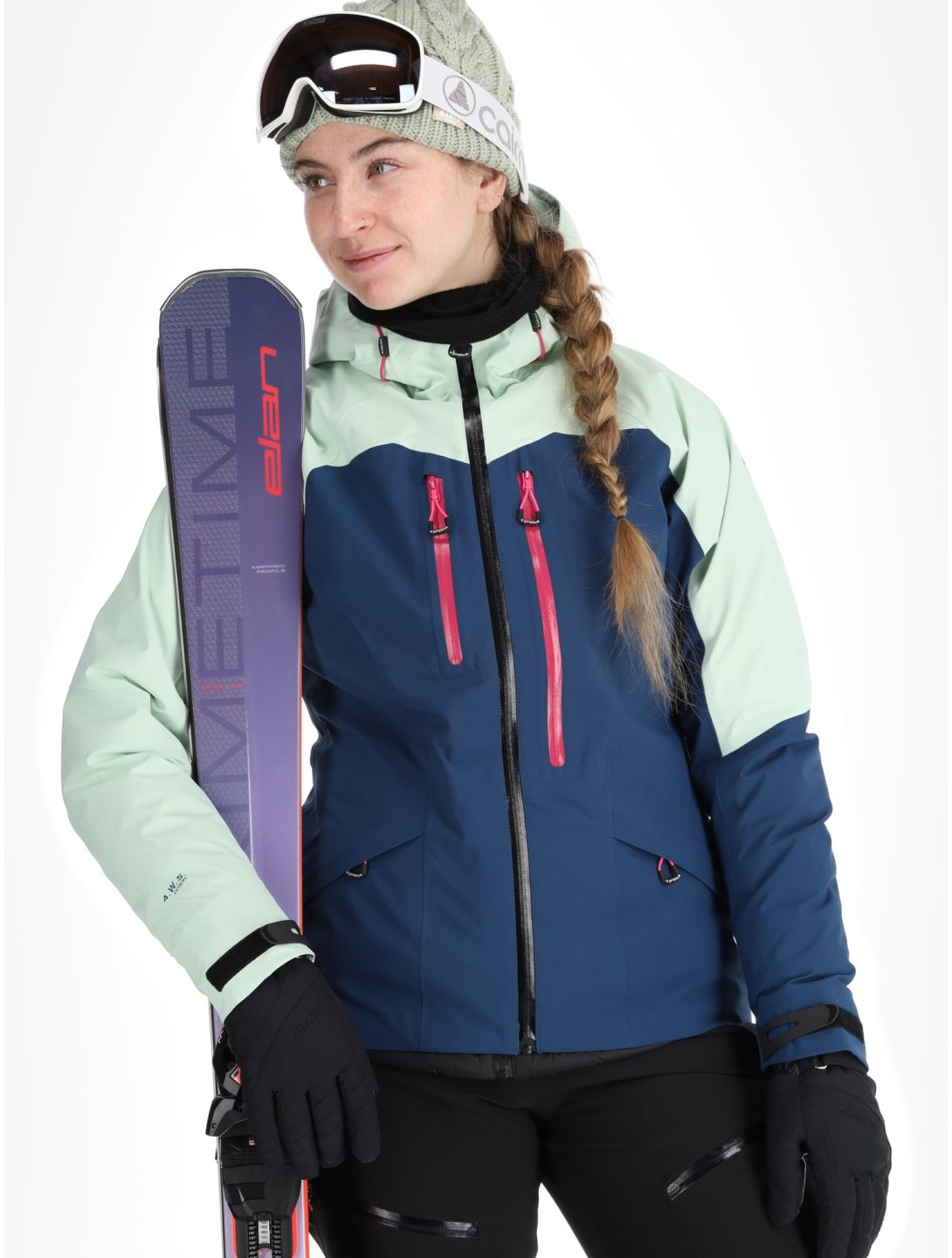 Datteln hardshell ski-jas dames