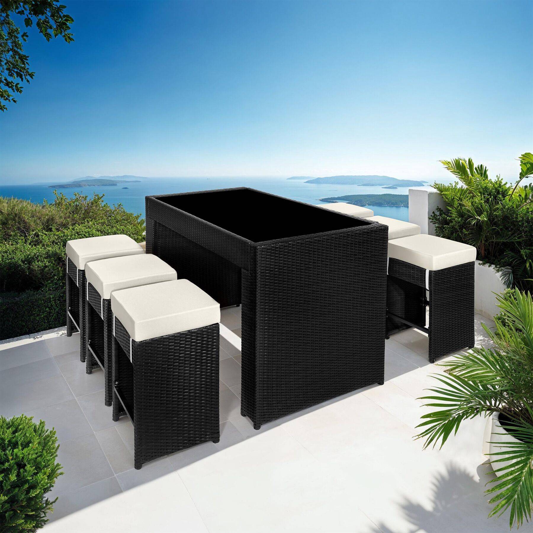 Rattan Barset Ibiza