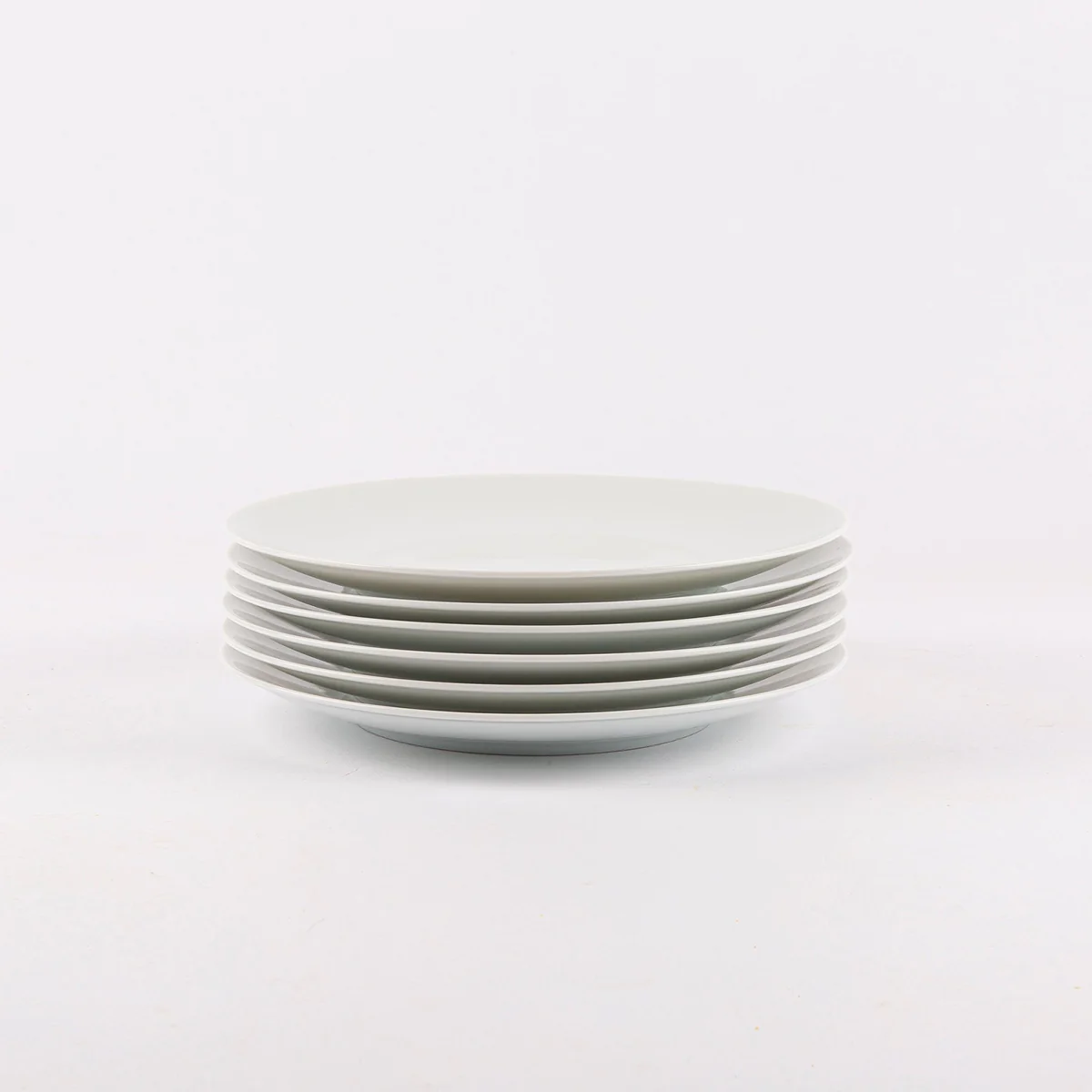 Assiette à dessert ronde blanche OGRE La Fabrique
