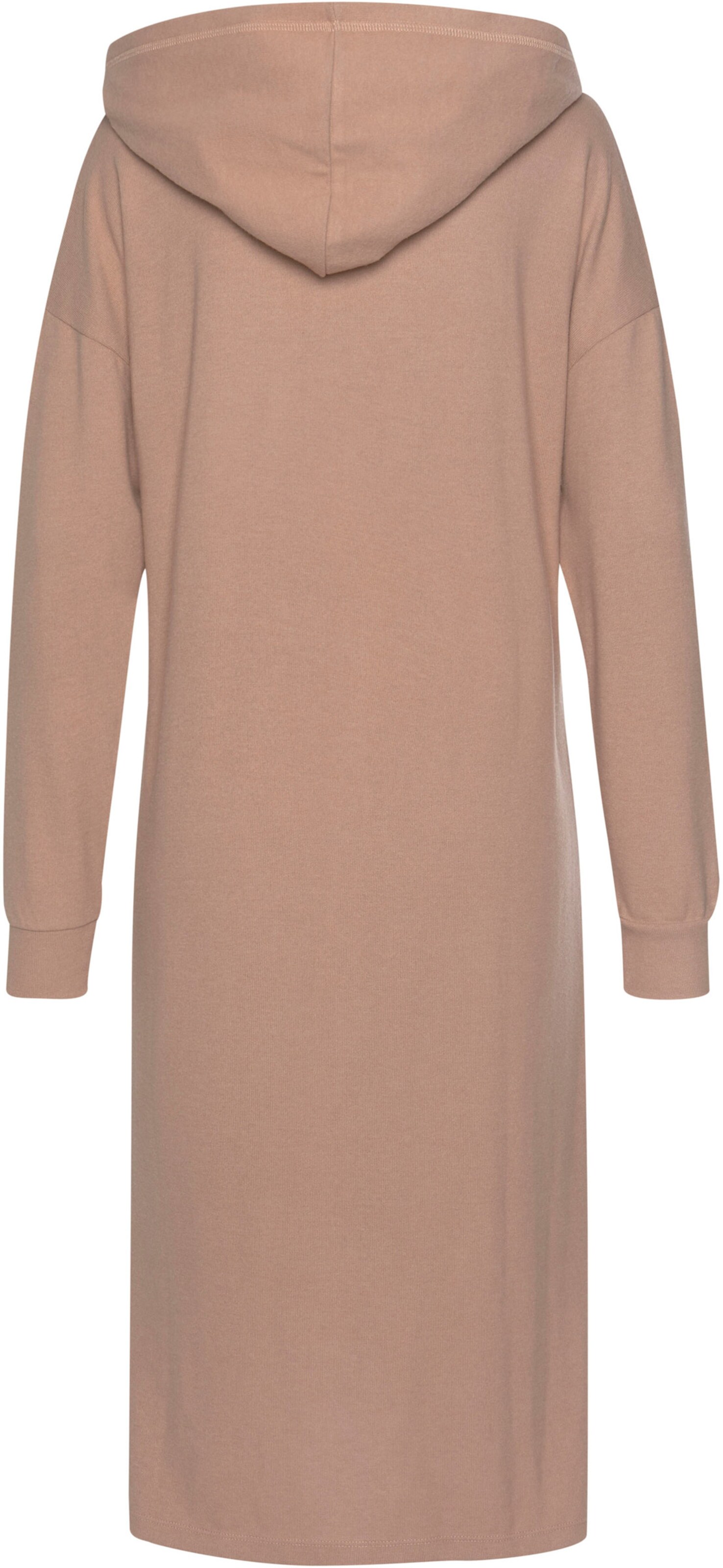 LASCANA Longstrickjacke in taupe