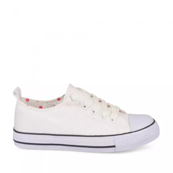 Baskets BLANC LOVELY SKULL