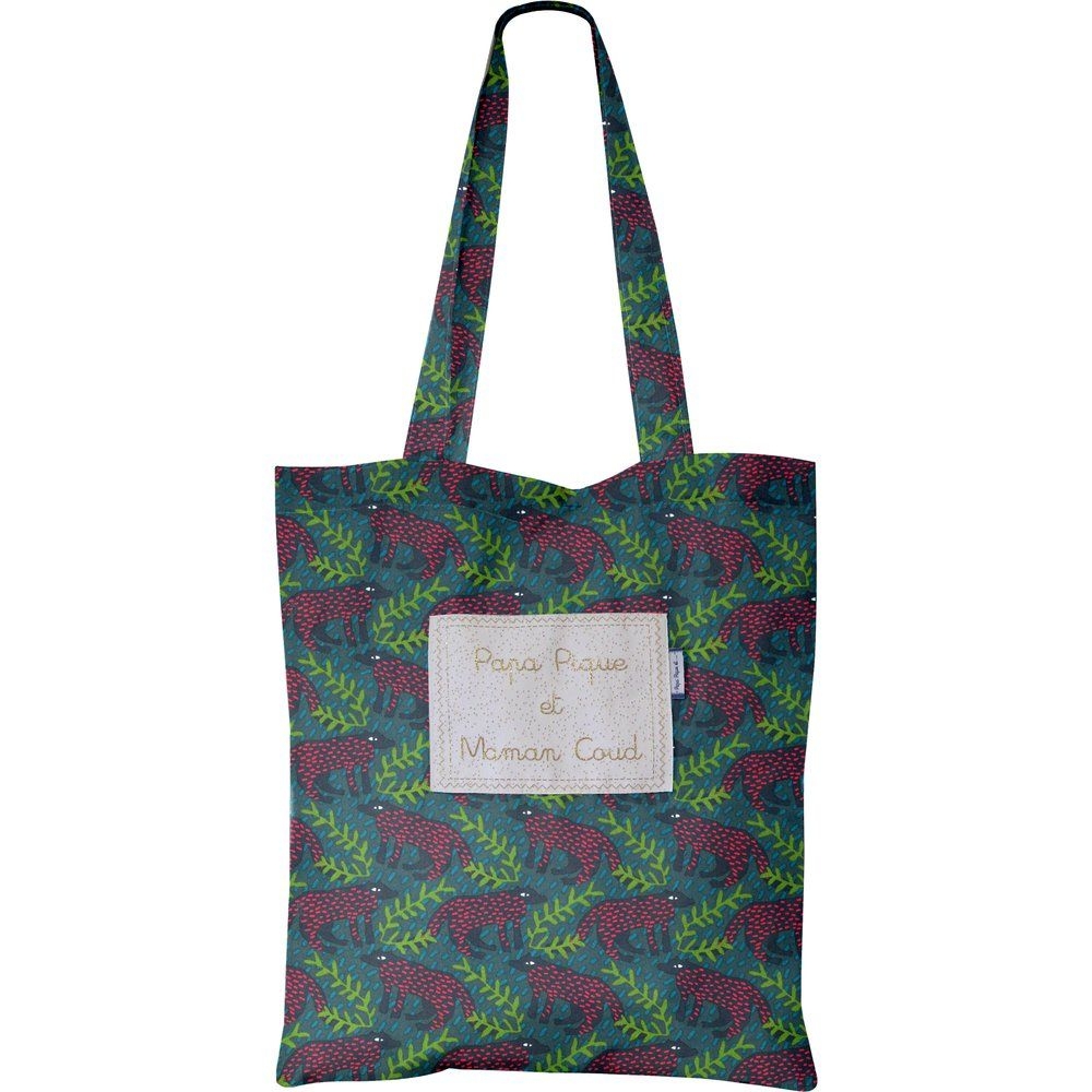 Sac Tote Bag Loup Des Bois