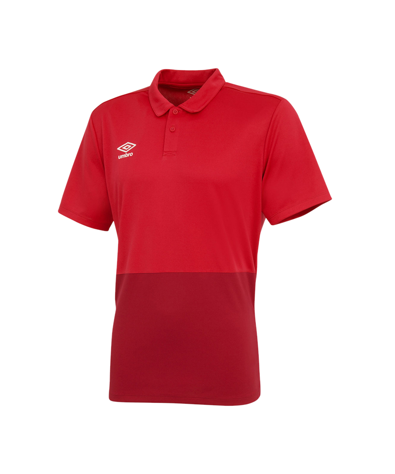 Umbro Training Poly Polo Shirt Rot FDNC